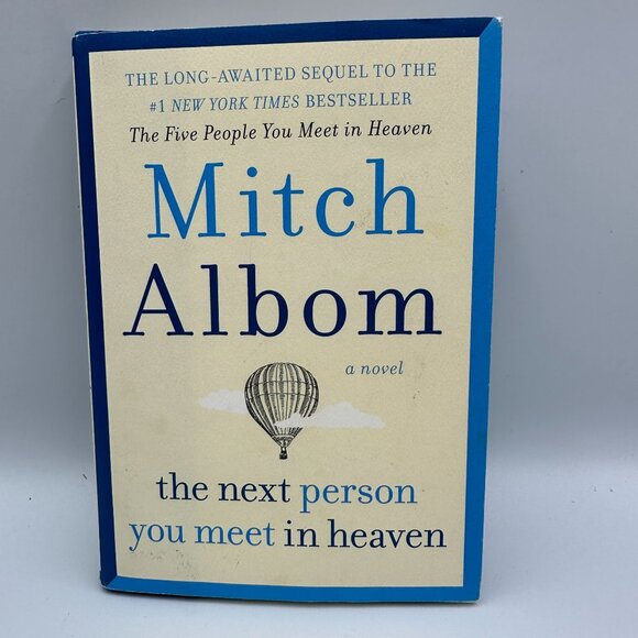The Next Person You Meet In Heaven By Mitch Albom 2018 Hardcover First Edition - Picture 1 of 3